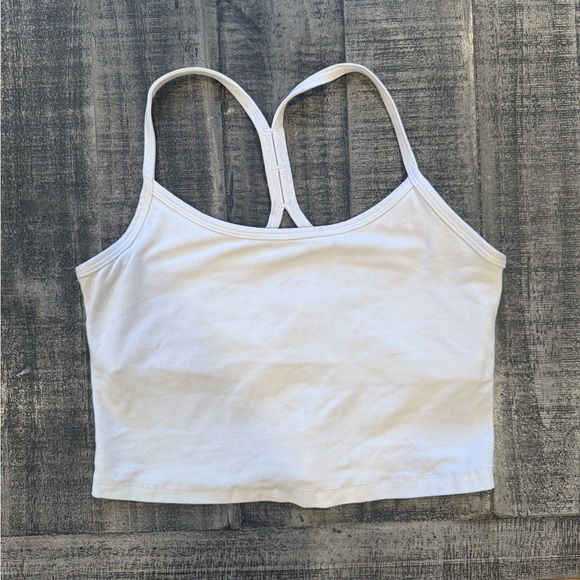 Beyond Yoga Spacedye White Tank - Picture 1 of 3